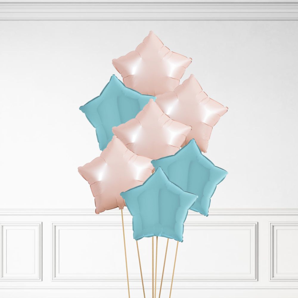 Helium Star Balloon Bunch image 1