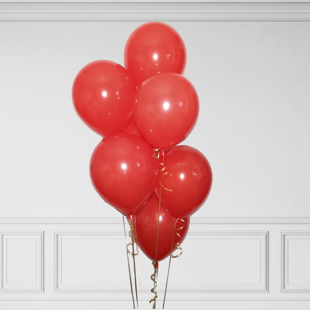 Helium Latex Balloon Bunch image 2