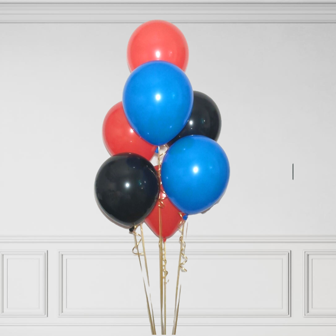Helium Latex Balloon Bunch image 2
