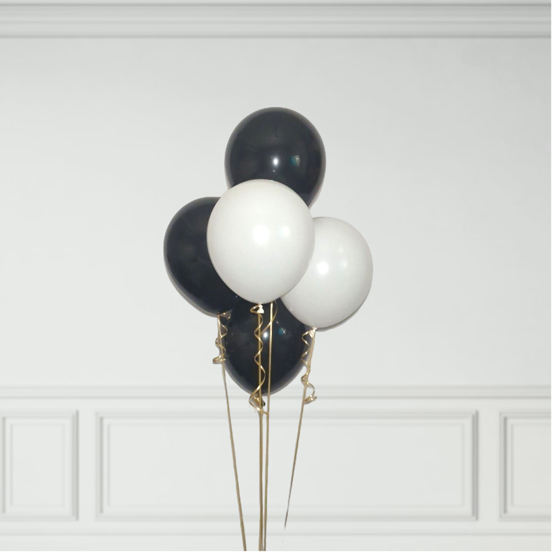 Helium Latex Balloon Bunch image 3