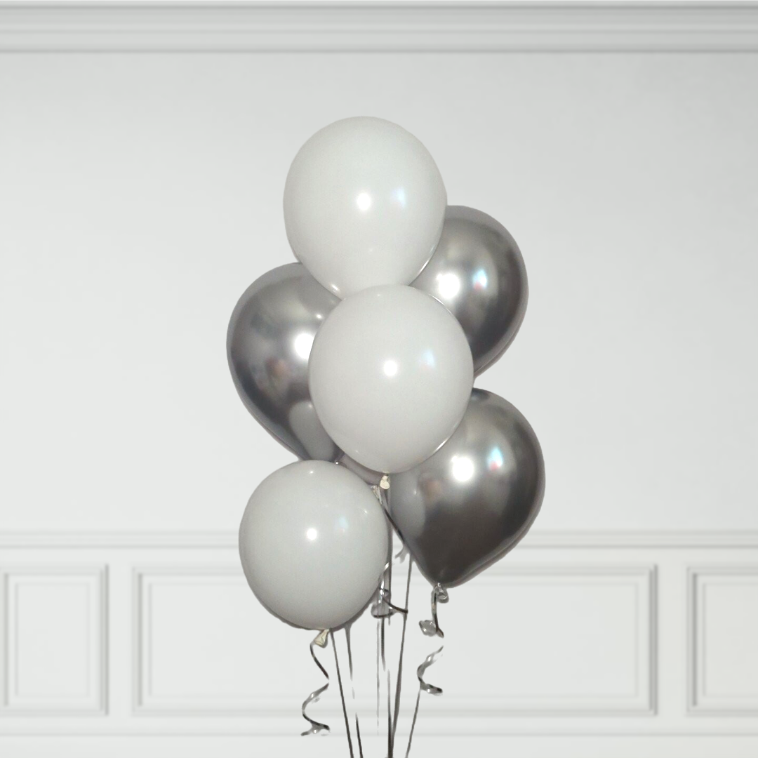 Helium Latex Balloon Bunch image 2