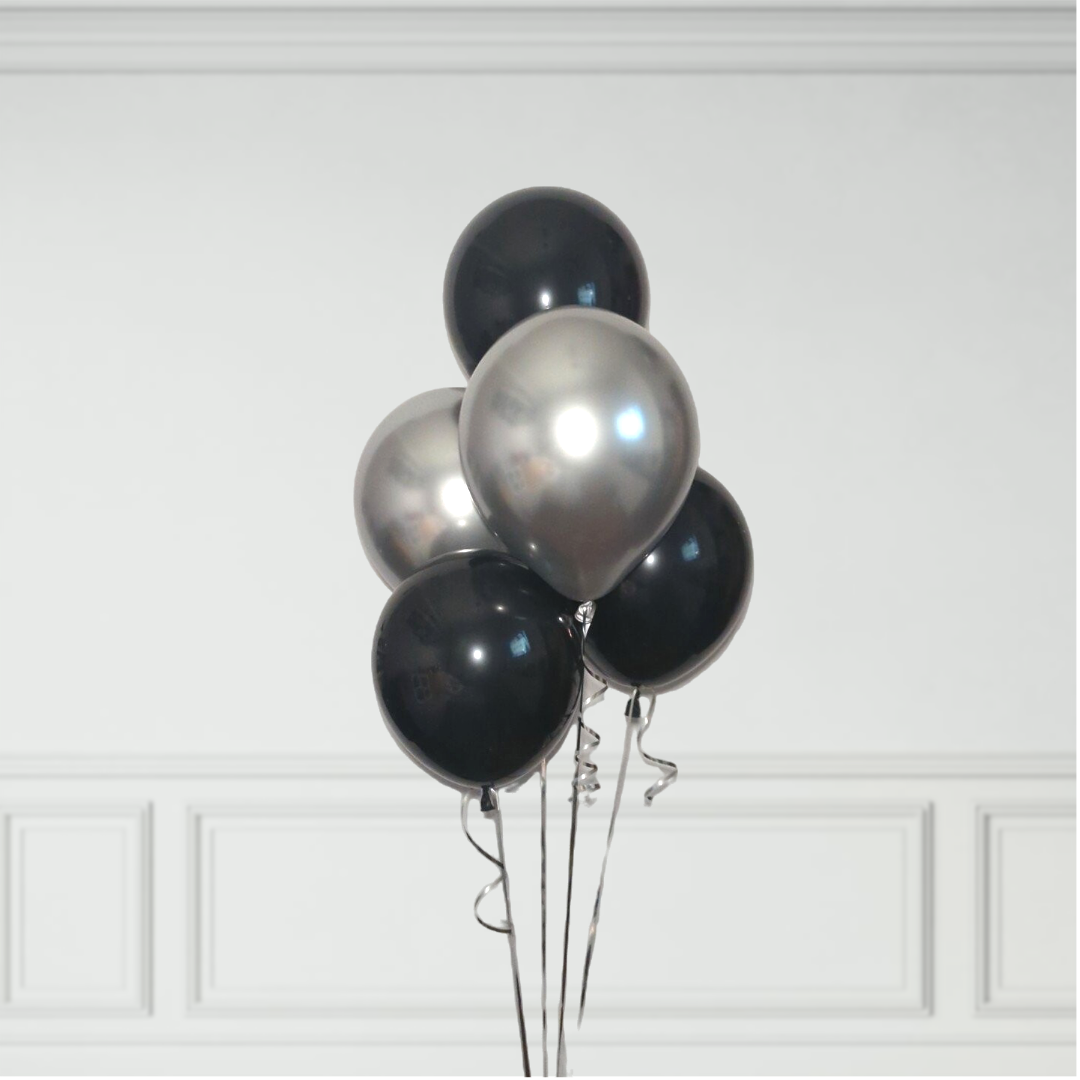 Helium Latex Balloon Bunch image 3