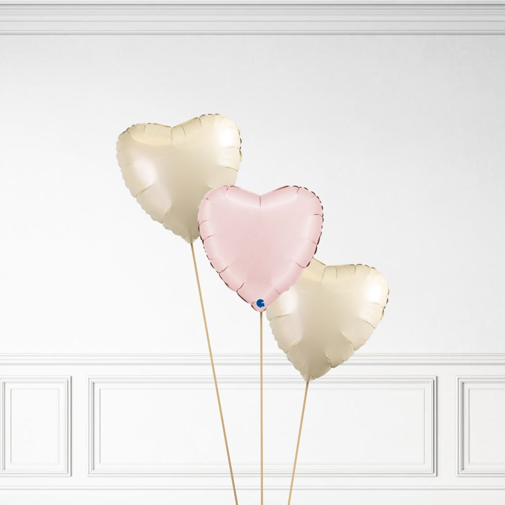 Helium Heart Balloon Bunch image 3