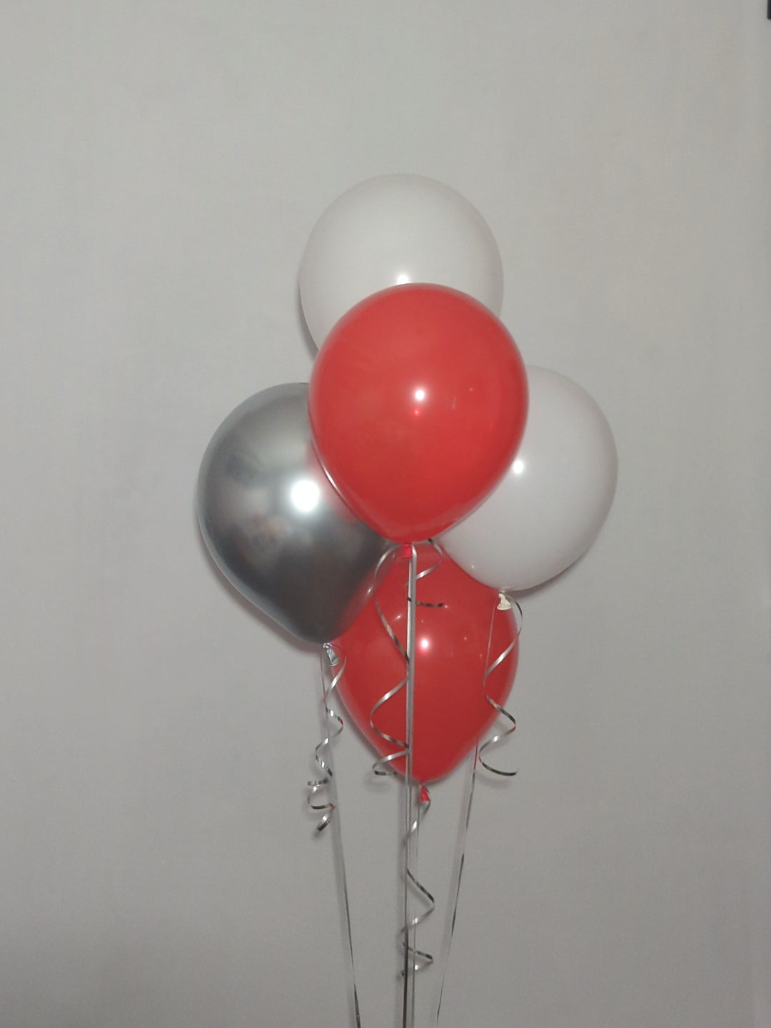 Helium Latex Balloon Bunch image 3