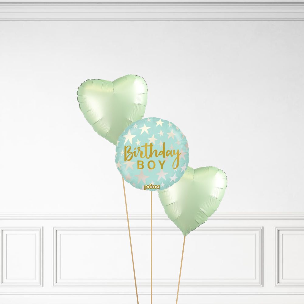 Birthday Boy - Helium Bunch