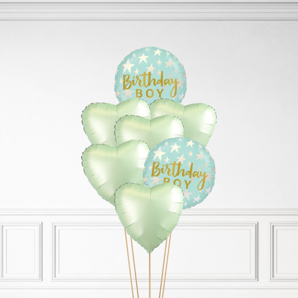 Birthday Boy - Helium Bunch