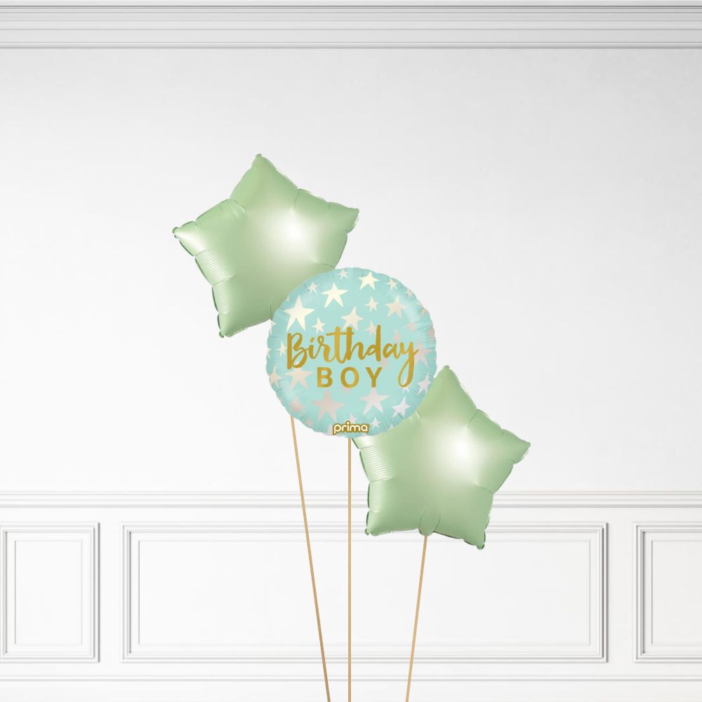 Birthday Boy - Helium Bunch