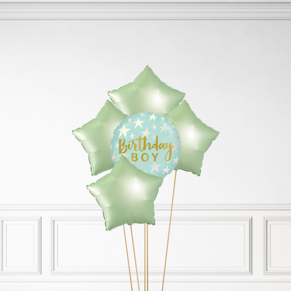 Birthday Boy - Helium Bunch