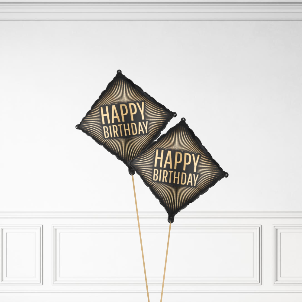 Diamond Birthday - Helium Bunch