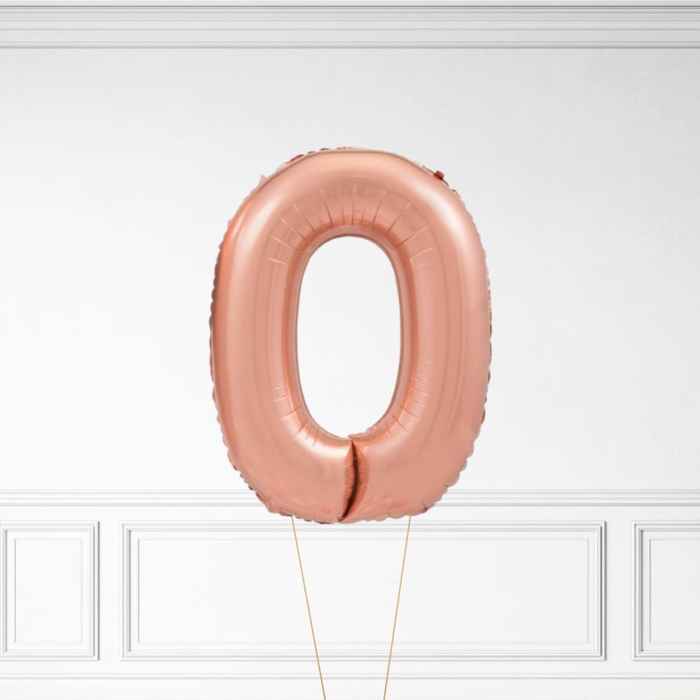 26" Rose Gold - Helium Number