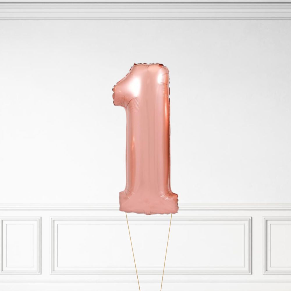 26" Rose Gold - Helium Number