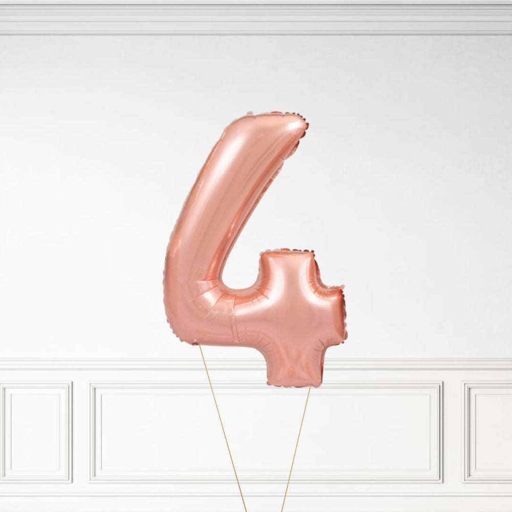 26" Rose Gold - Helium Number