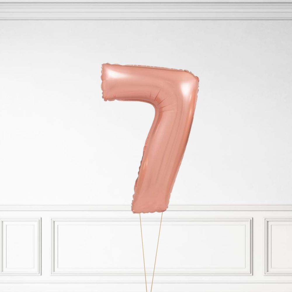 26" Rose Gold - Helium Number