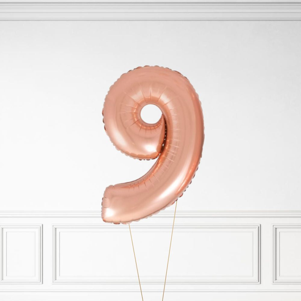 26" Rose Gold - Helium Number
