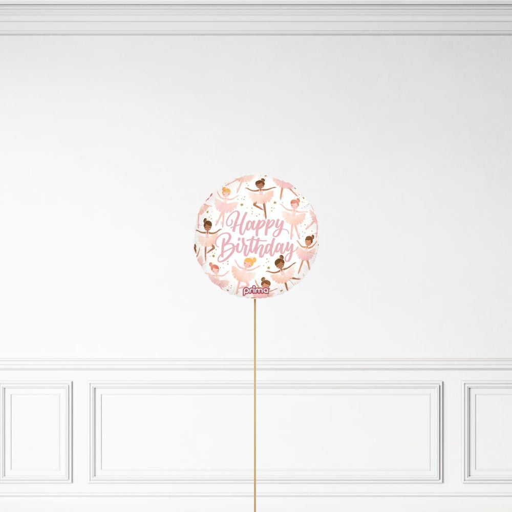 Ballerina Birthday - Helium Bunch