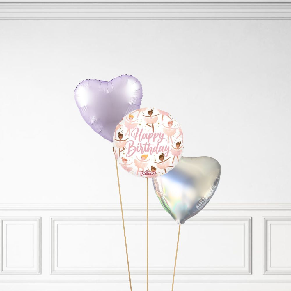 Ballerina Birthday - Helium Bunch
