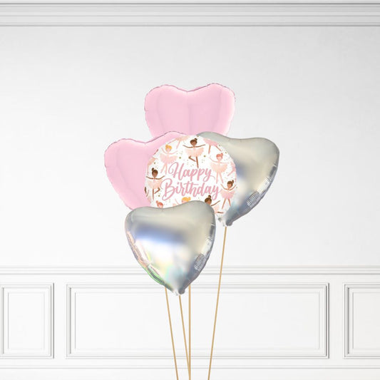 Ballerina Birthday - Helium Bunch
