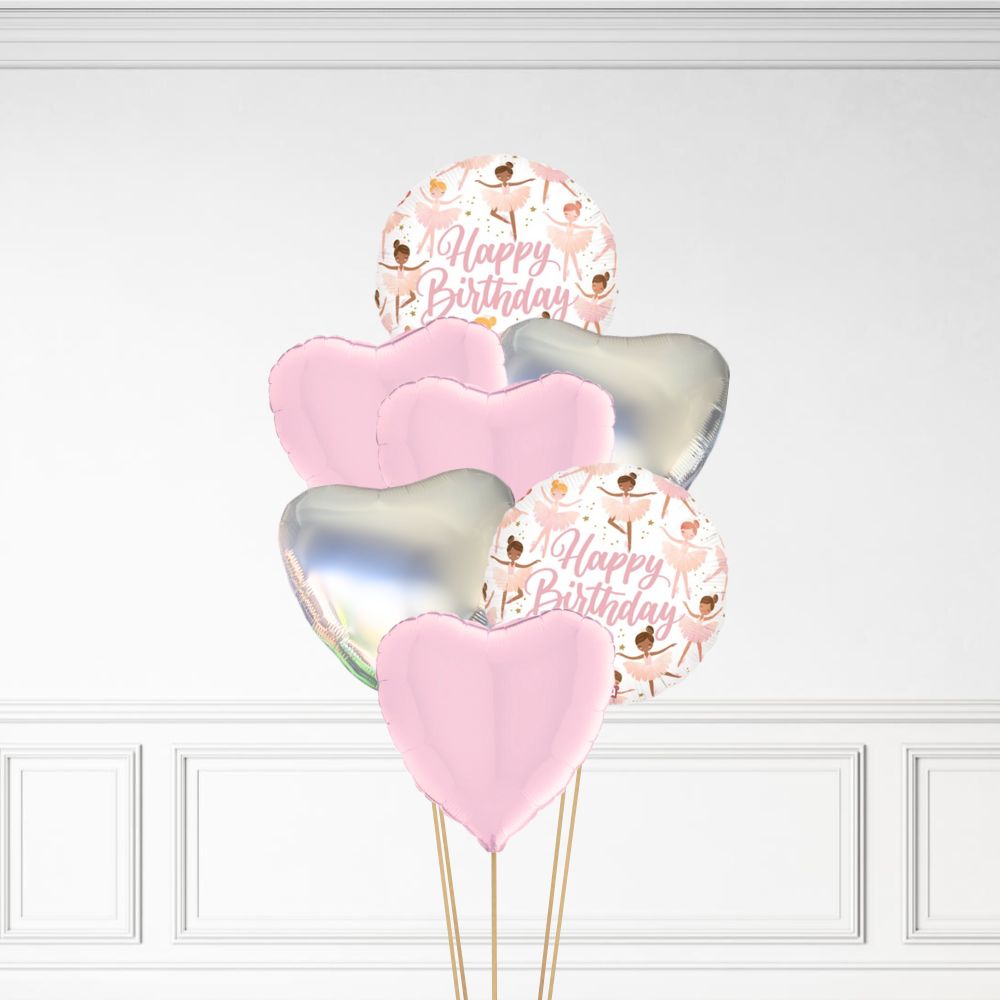 Ballerina Birthday - Helium Bunch