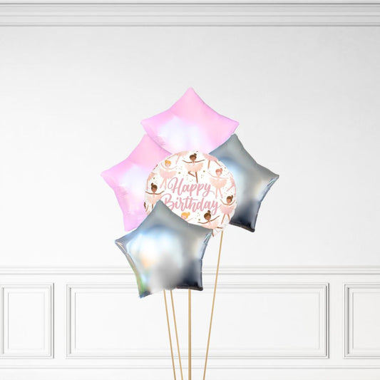 Ballerina Birthday - Helium Bunch
