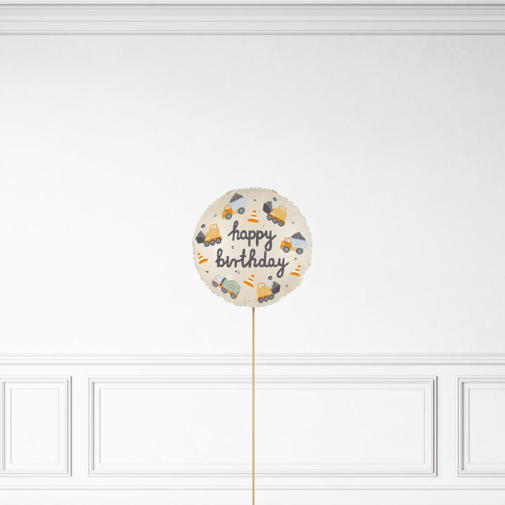 Construction Birthday - Helium Bunch