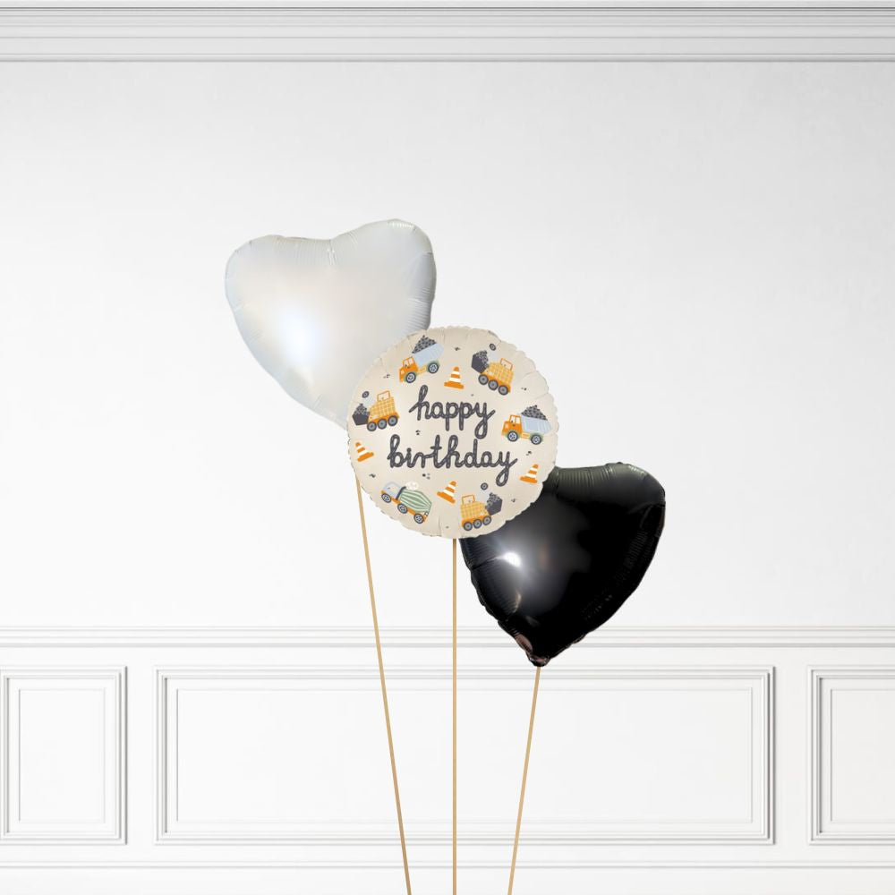 Construction Birthday - Helium Bunch
