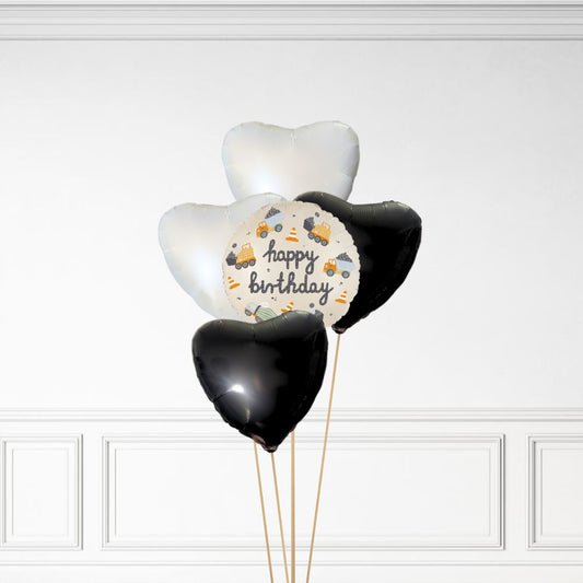 Construction Birthday - Helium Bunch