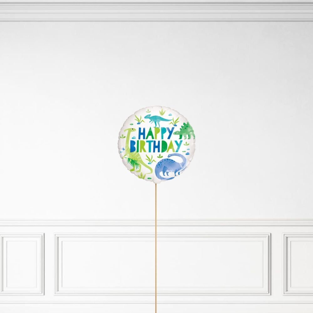 Dinosaur Birthday - Helium Bunch