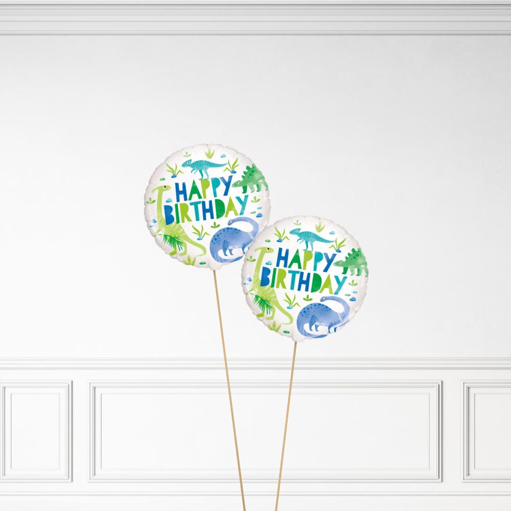 Dinosaur Birthday - Helium Bunch