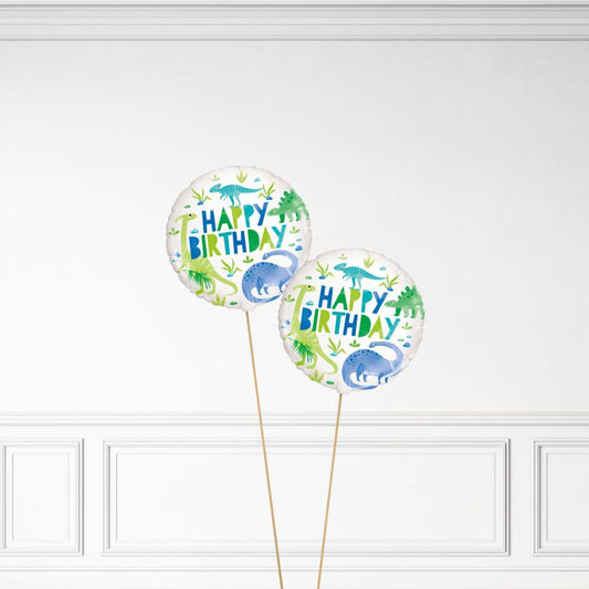 Dinosaur Birthday - Helium Bunch