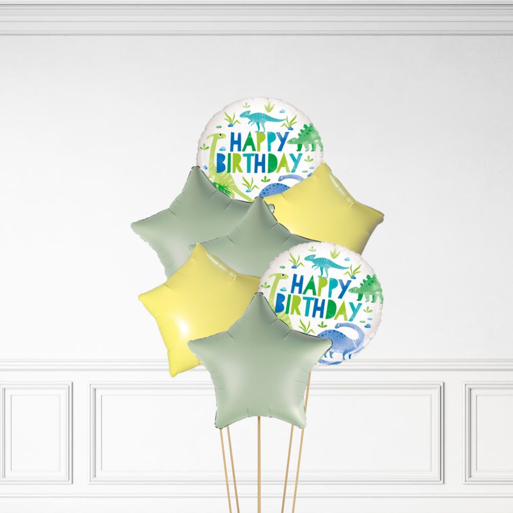 Dinosaur Birthday - Helium Bunch