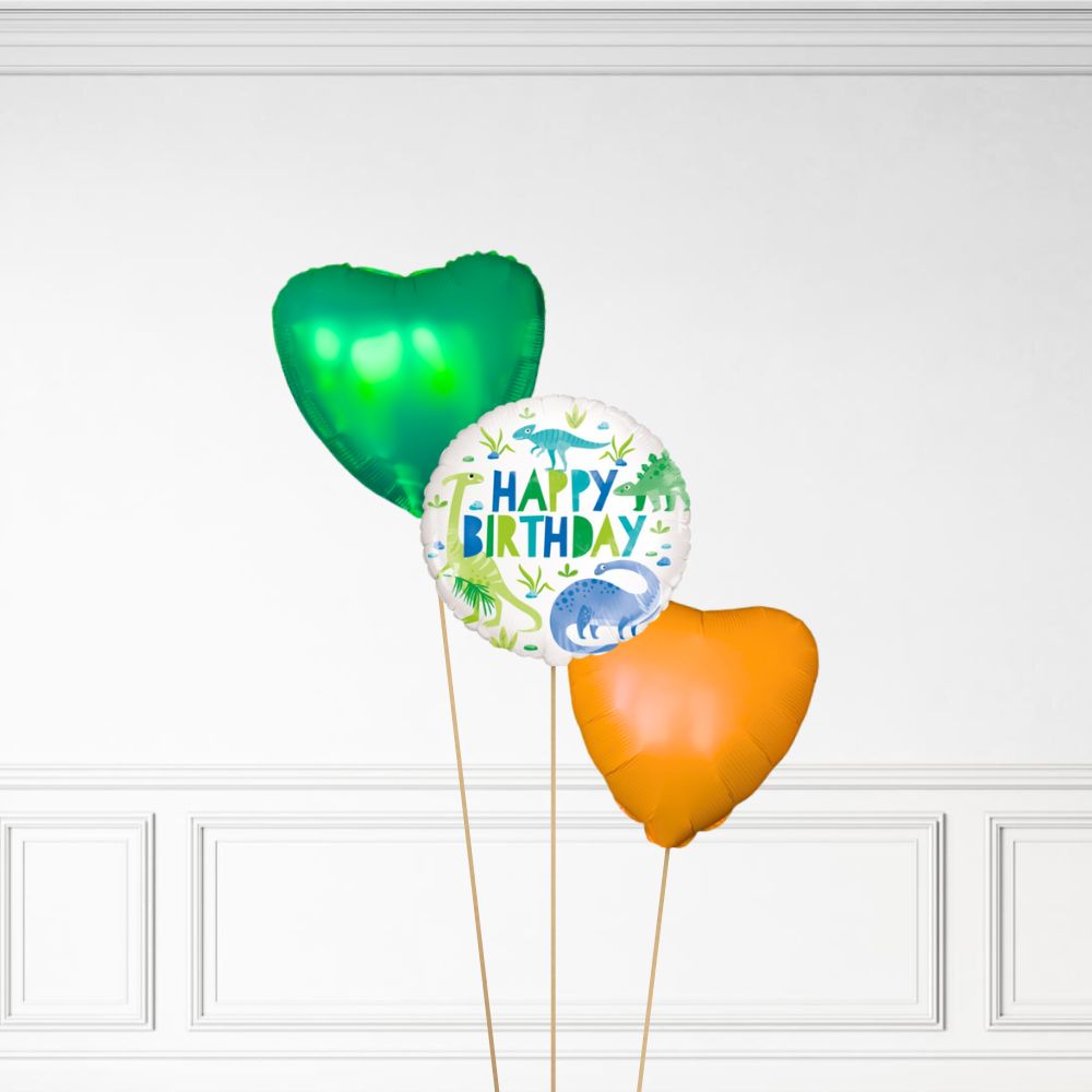 Dinosaur Birthday - Helium Bunch