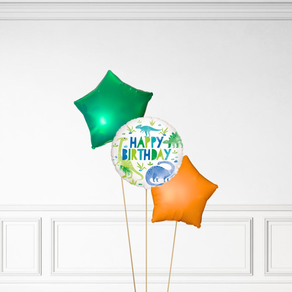 Dinosaur Birthday - Helium Bunch