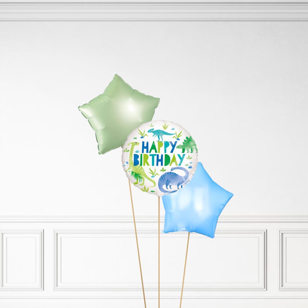 Dinosaur Birthday - Helium Bunch