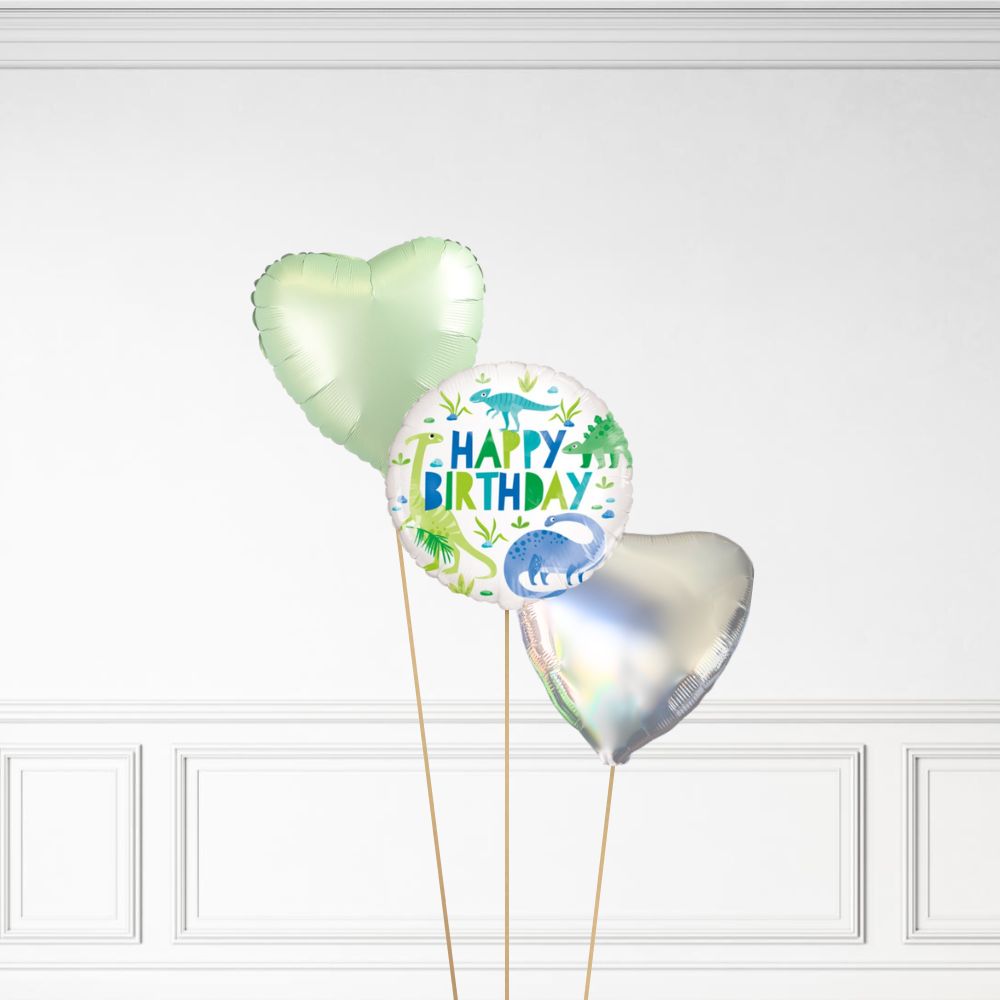 Dinosaur Birthday - Helium Bunch
