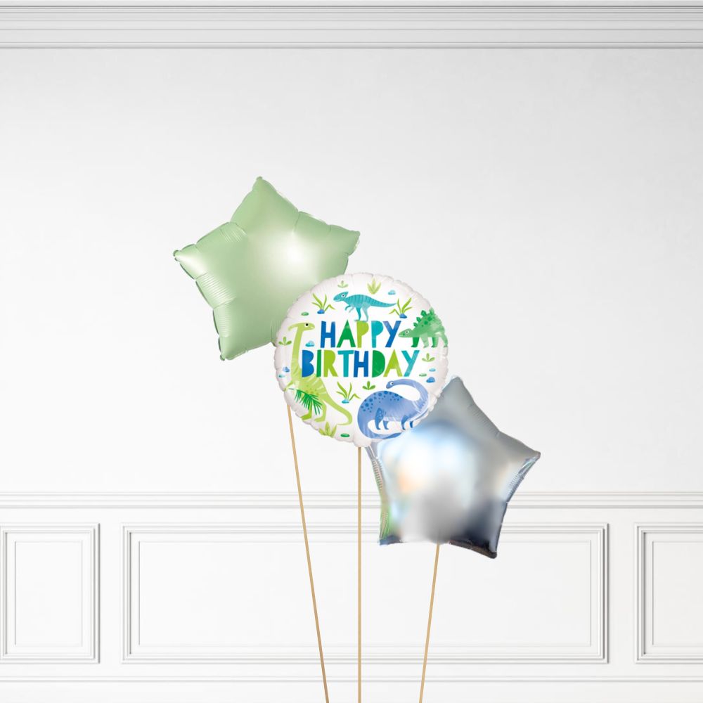 Dinosaur Birthday - Helium Bunch