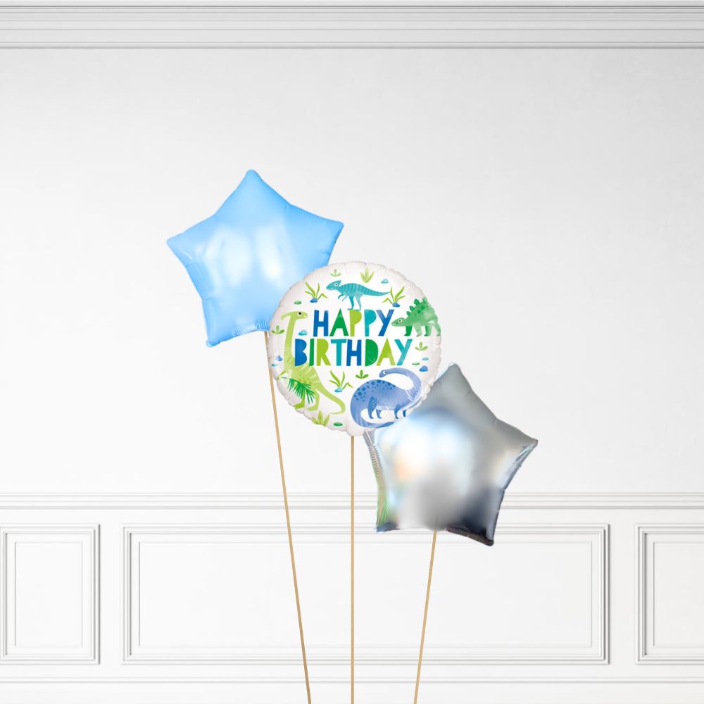 Dinosaur Birthday - Helium Bunch
