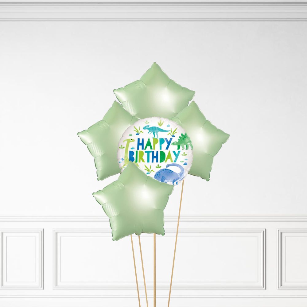 Dinosaur Birthday - Helium Bunch