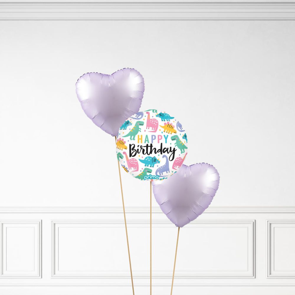 Dinosaur Birthday - Helium Bunch