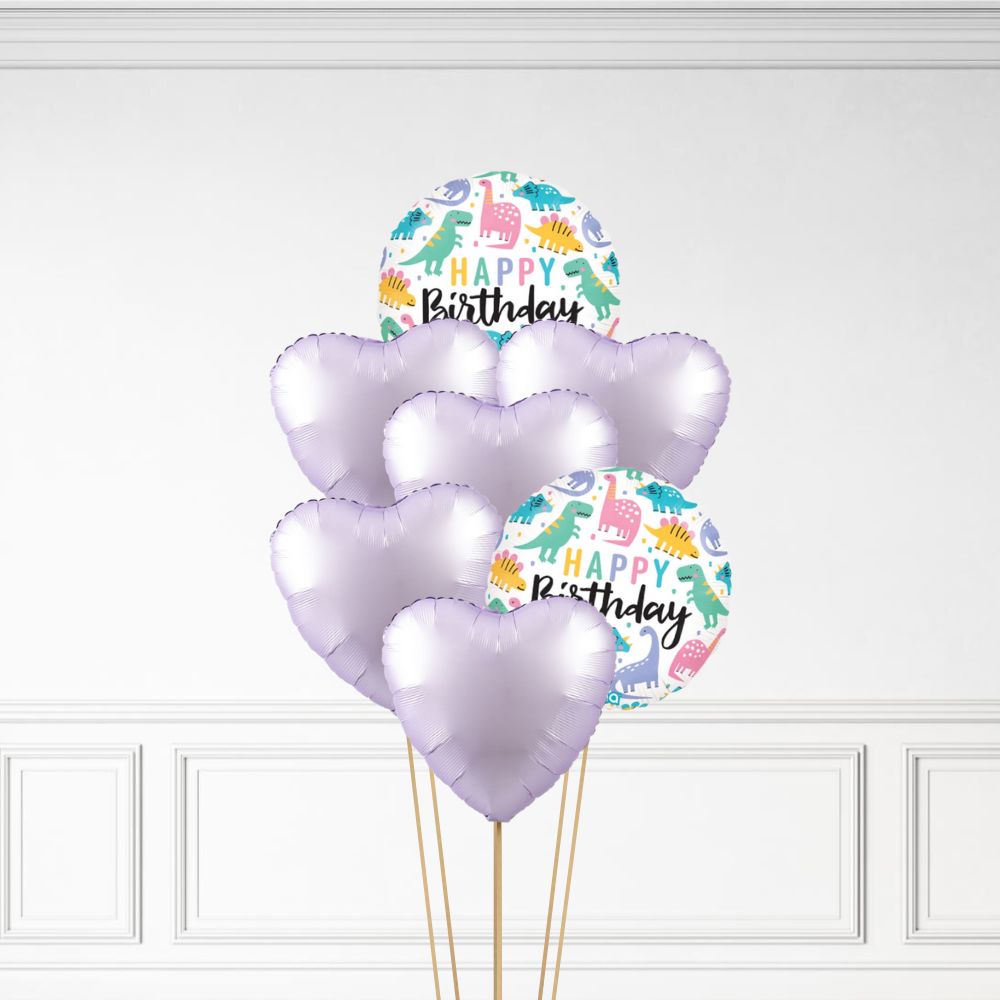 Dinosaur Birthday - Helium Bunch