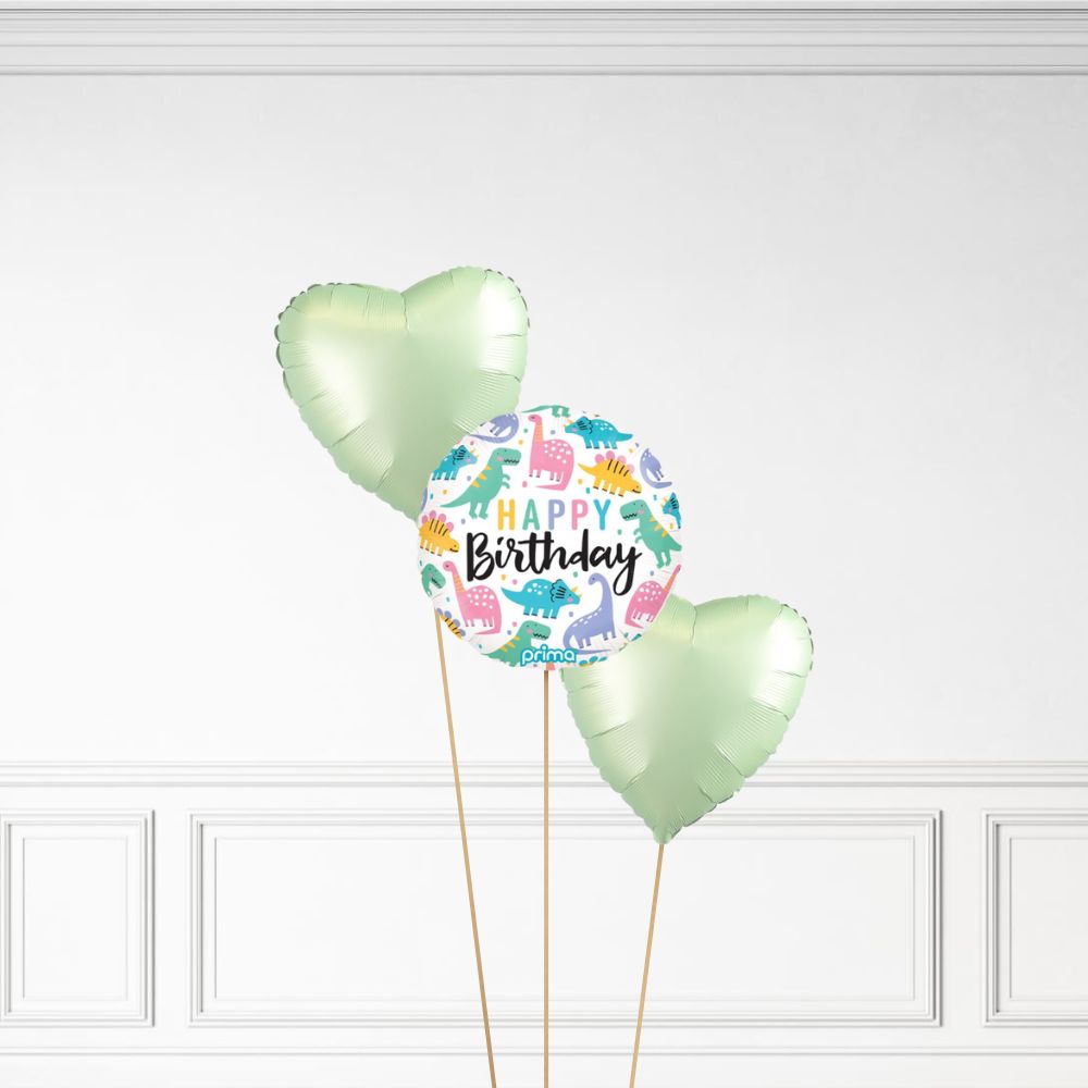 Dinosaur Birthday - Helium Bunch