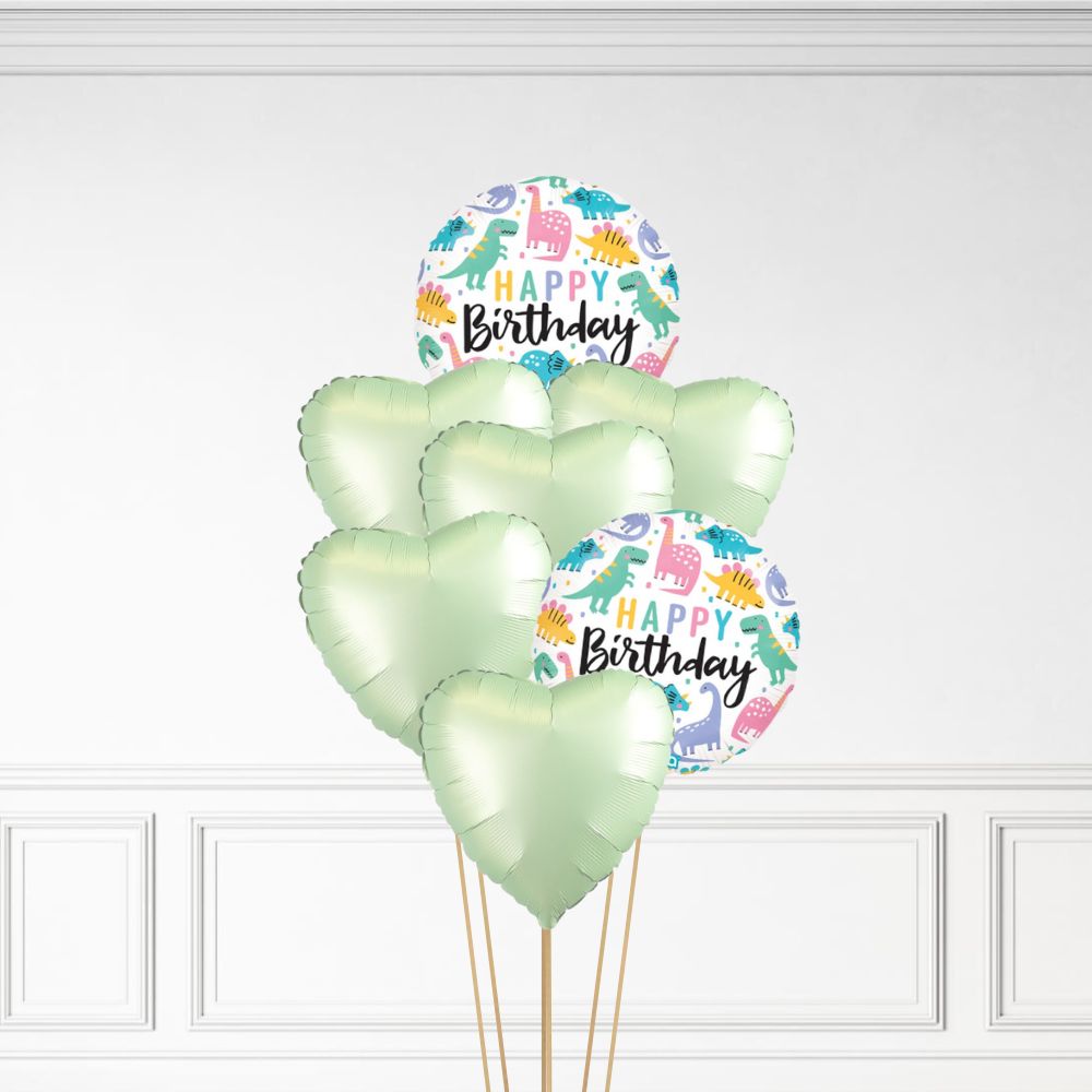 Dinosaur Birthday - Helium Bunch