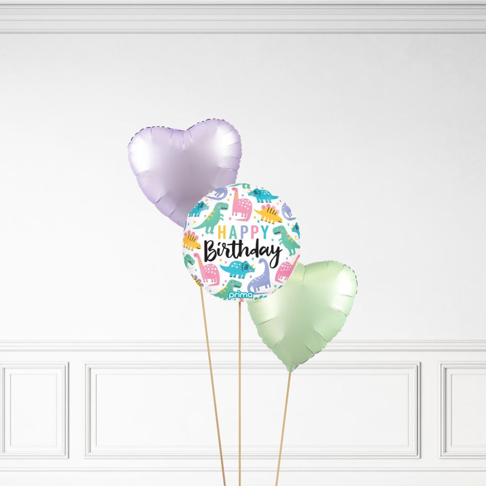 Dinosaur Birthday - Helium Bunch