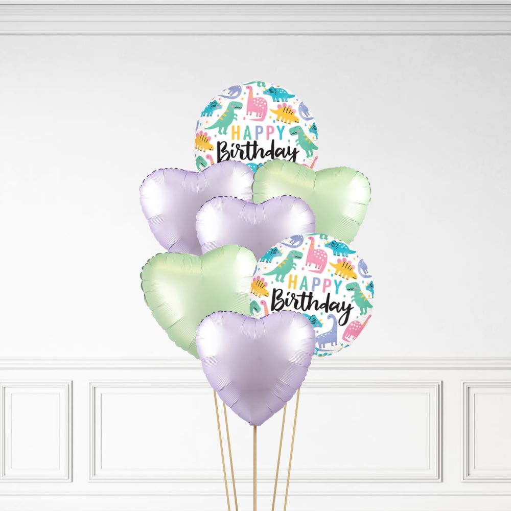Dinosaur Birthday - Helium Bunch