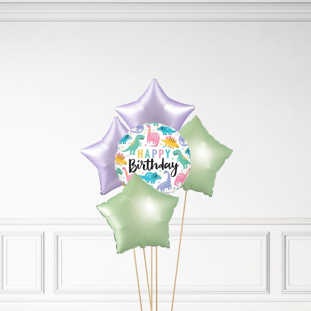 Dinosaur Birthday - Helium Bunch