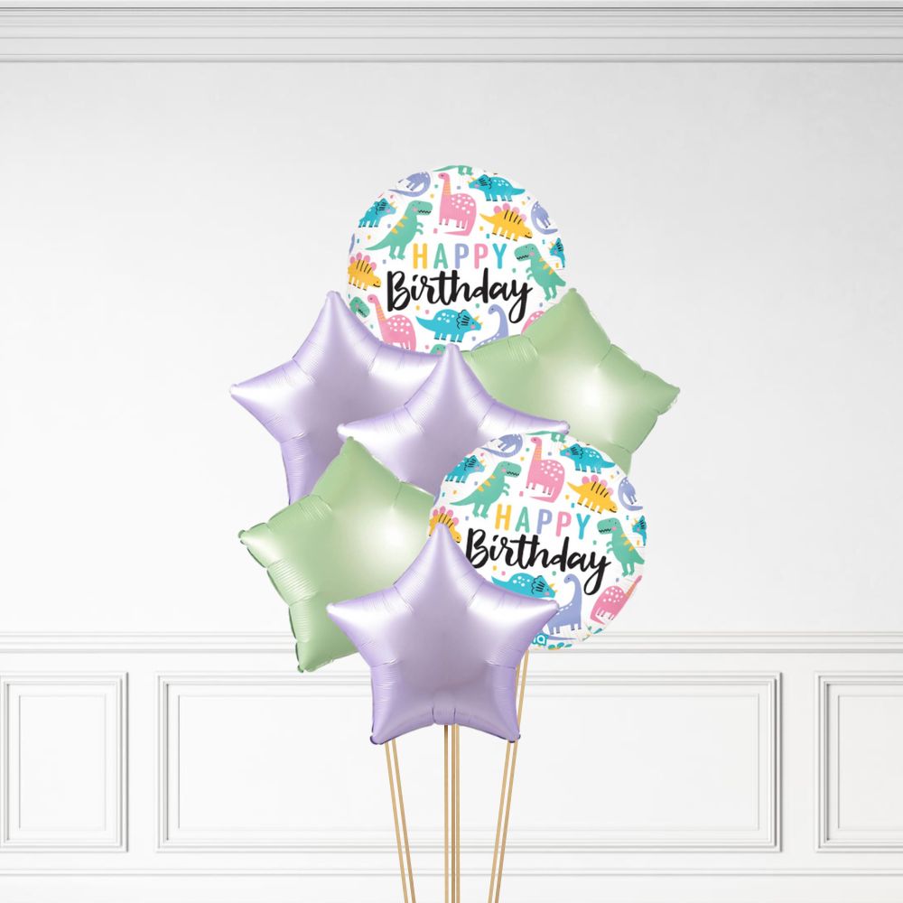 Dinosaur Birthday - Helium Bunch