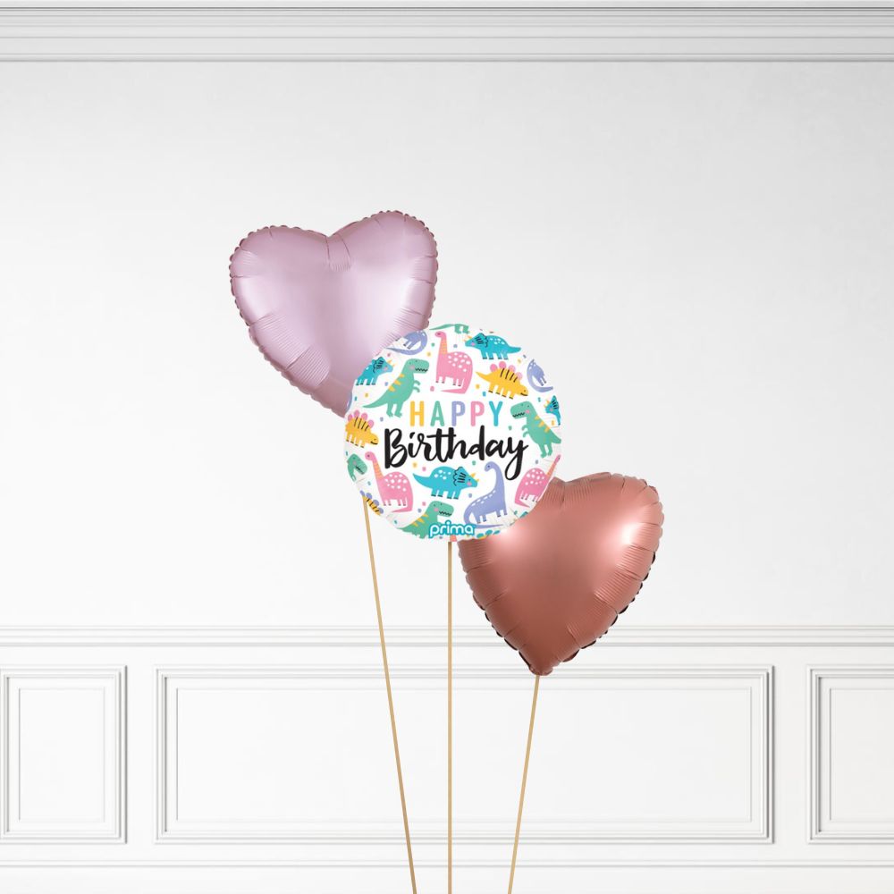 Dinosaur Birthday - Helium Bunch