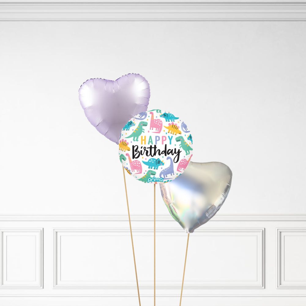Dinosaur Birthday - Helium Bunch