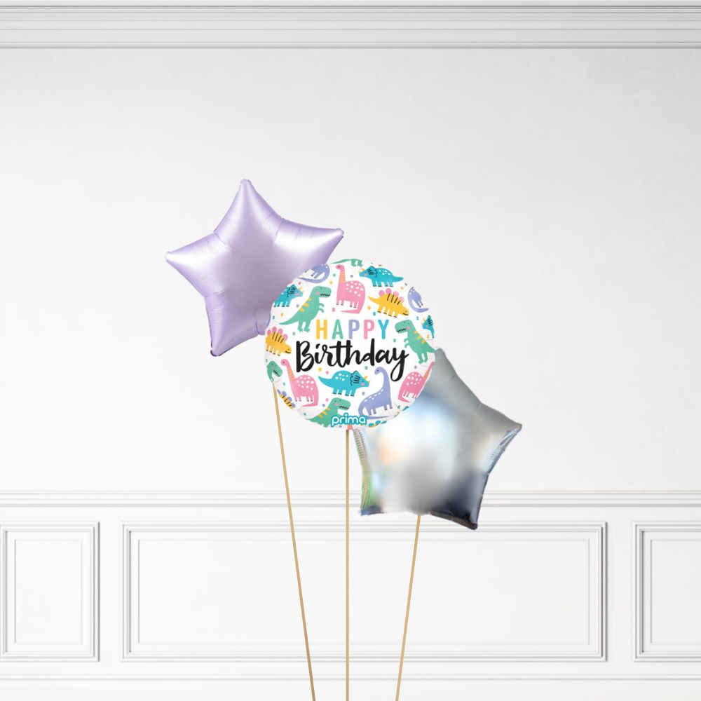 Dinosaur Birthday - Helium Bunch