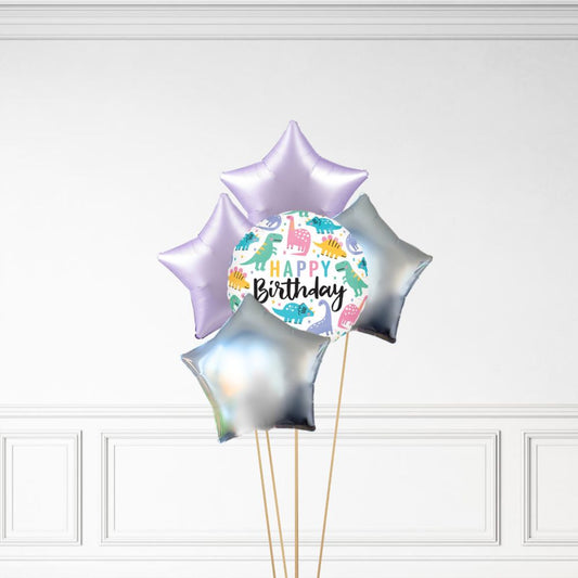 Dinosaur Birthday - Helium Bunch