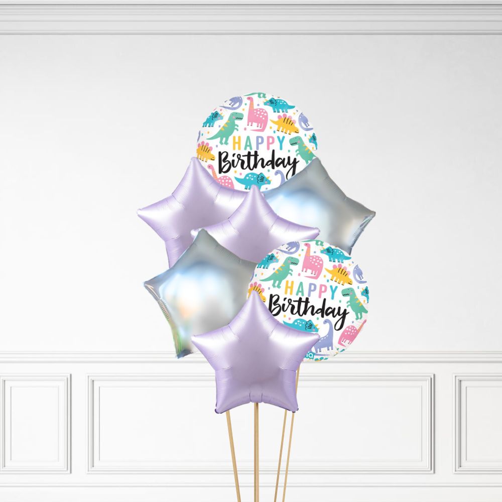 Dinosaur Birthday - Helium Bunch